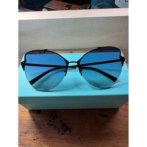 Women's Tiffany & Co. Sunglasses One Size Black and Blue